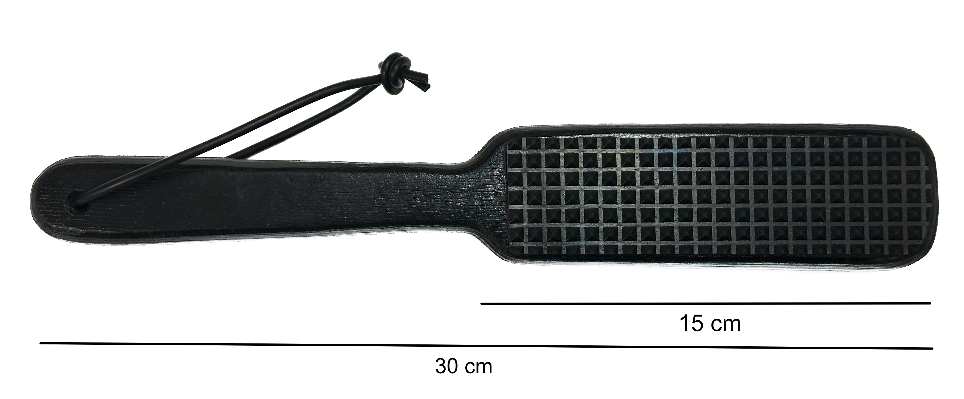 Bestrafungs-Paddle "Nathaniel" in schwarz