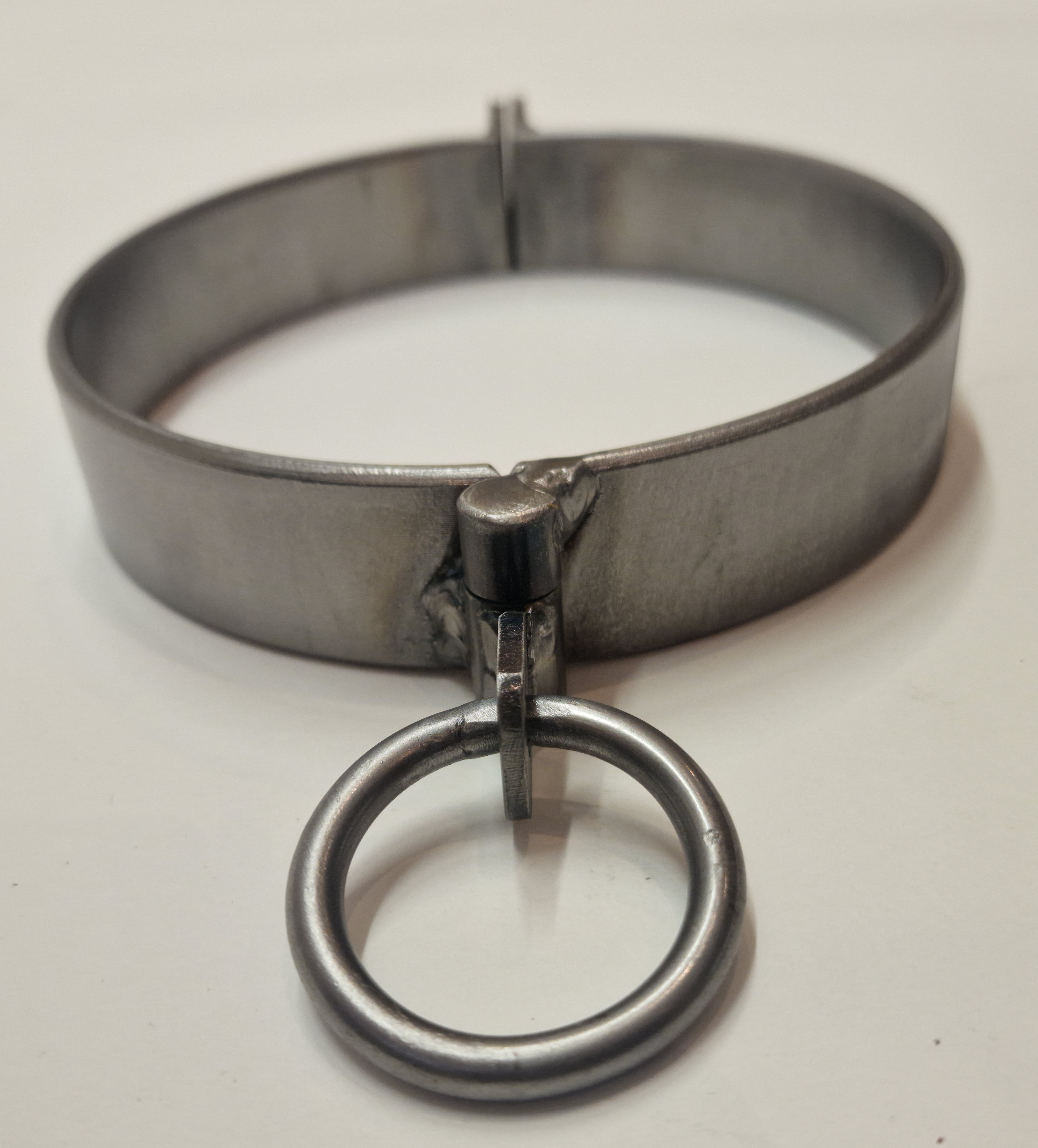 PRANGER METALL - Sklaven Halseisen mit Kettenring