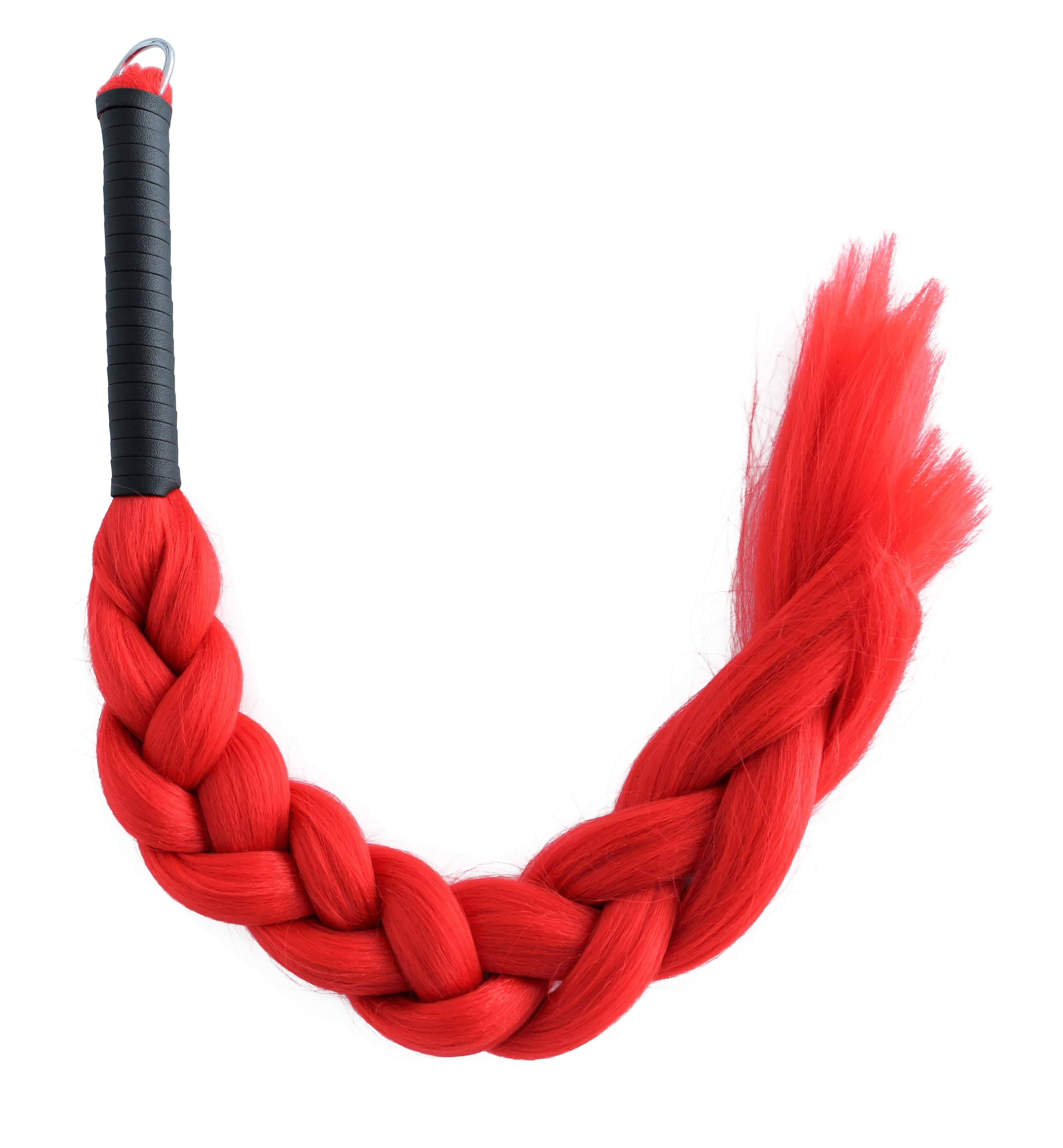 Flogger - HAIR whip red devil "Pull my hair and spank me"