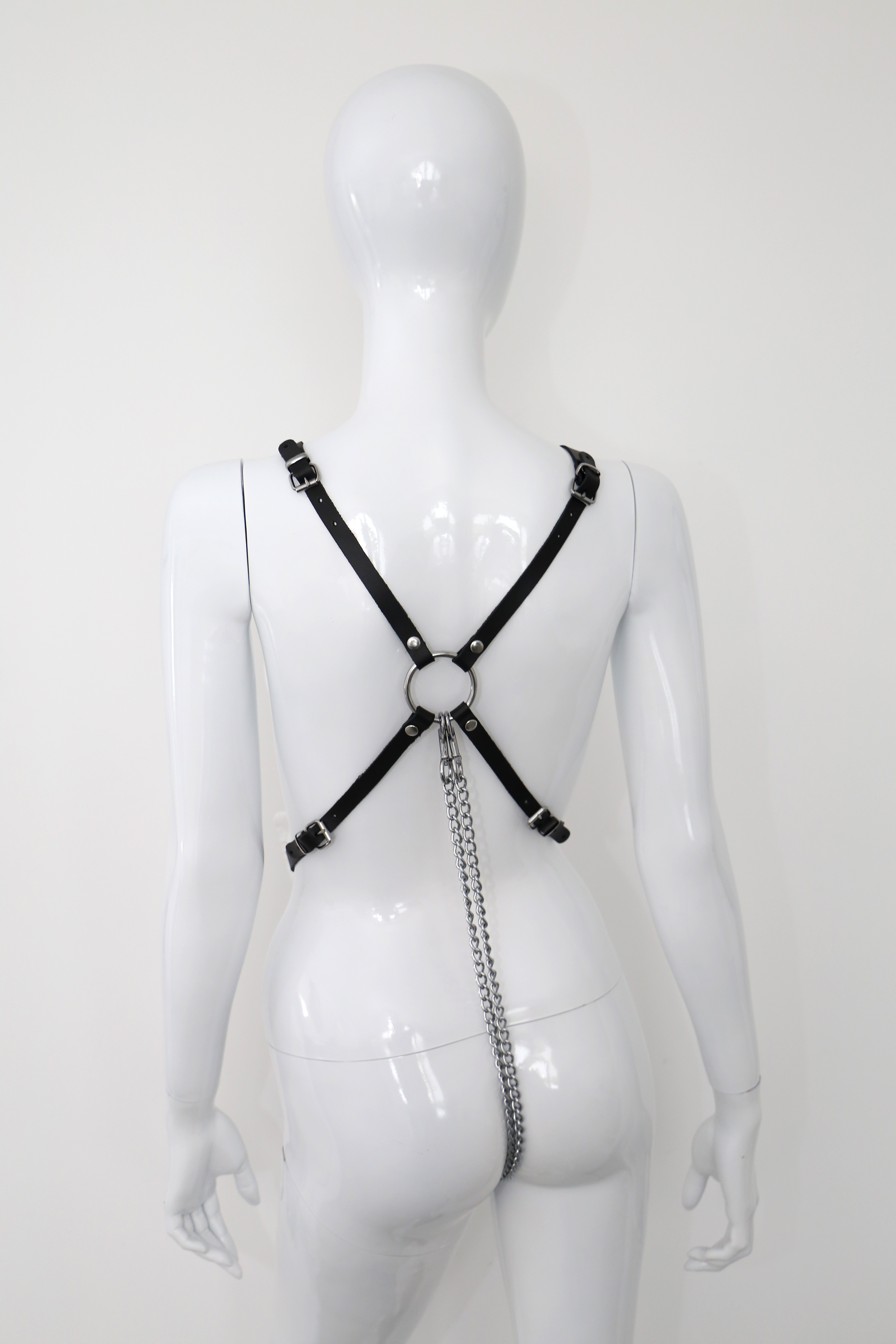Leder Ketten Body "double fetish"