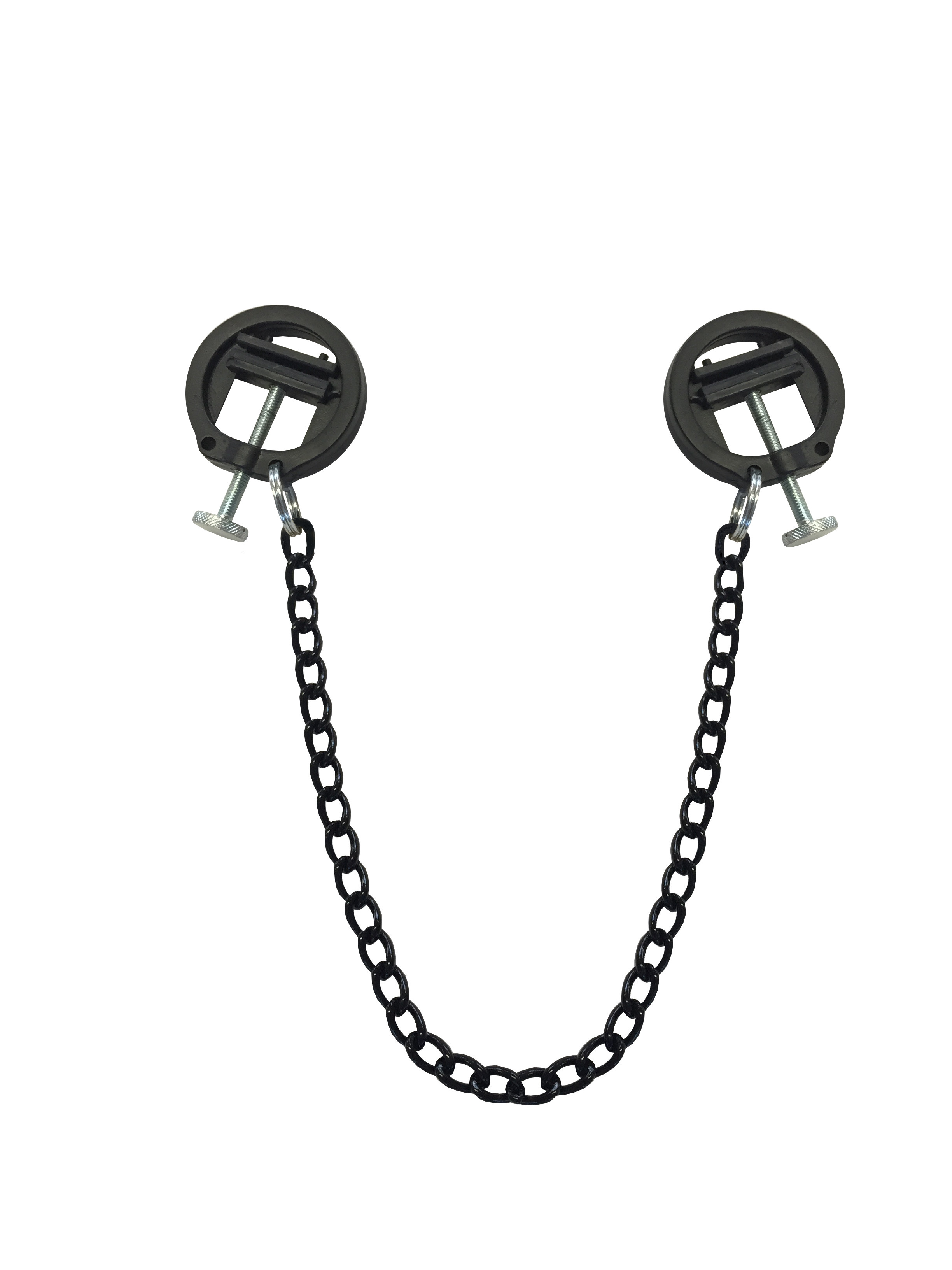 Plastik Nippelzwingen mit Kette
