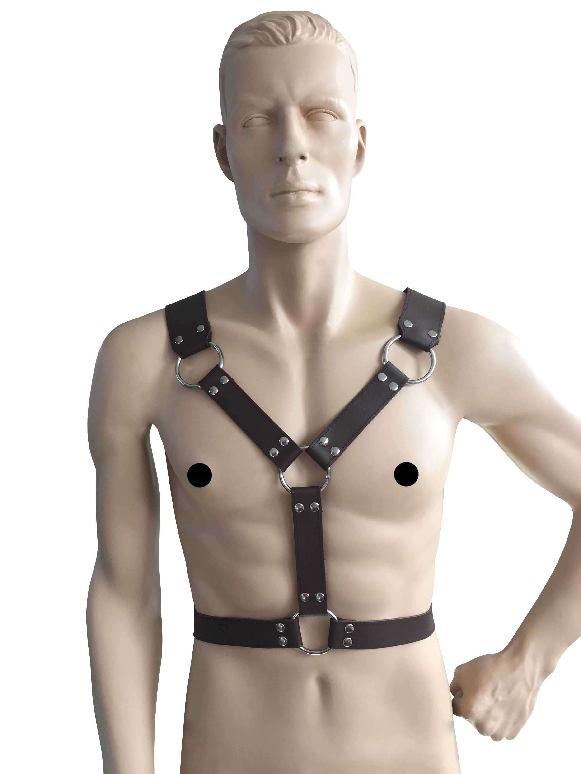 Männerharness mit Handfessel