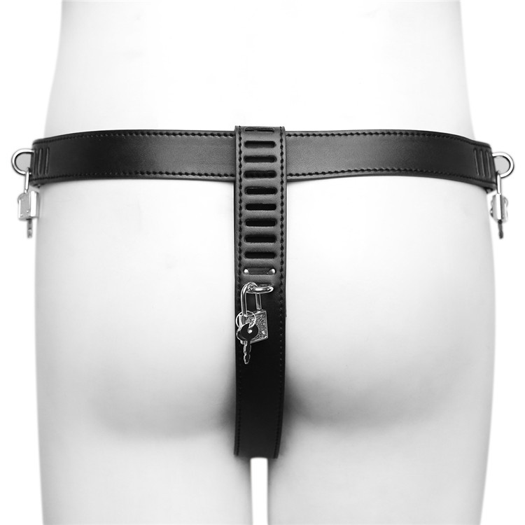 Herren-Lederstring Low Rise