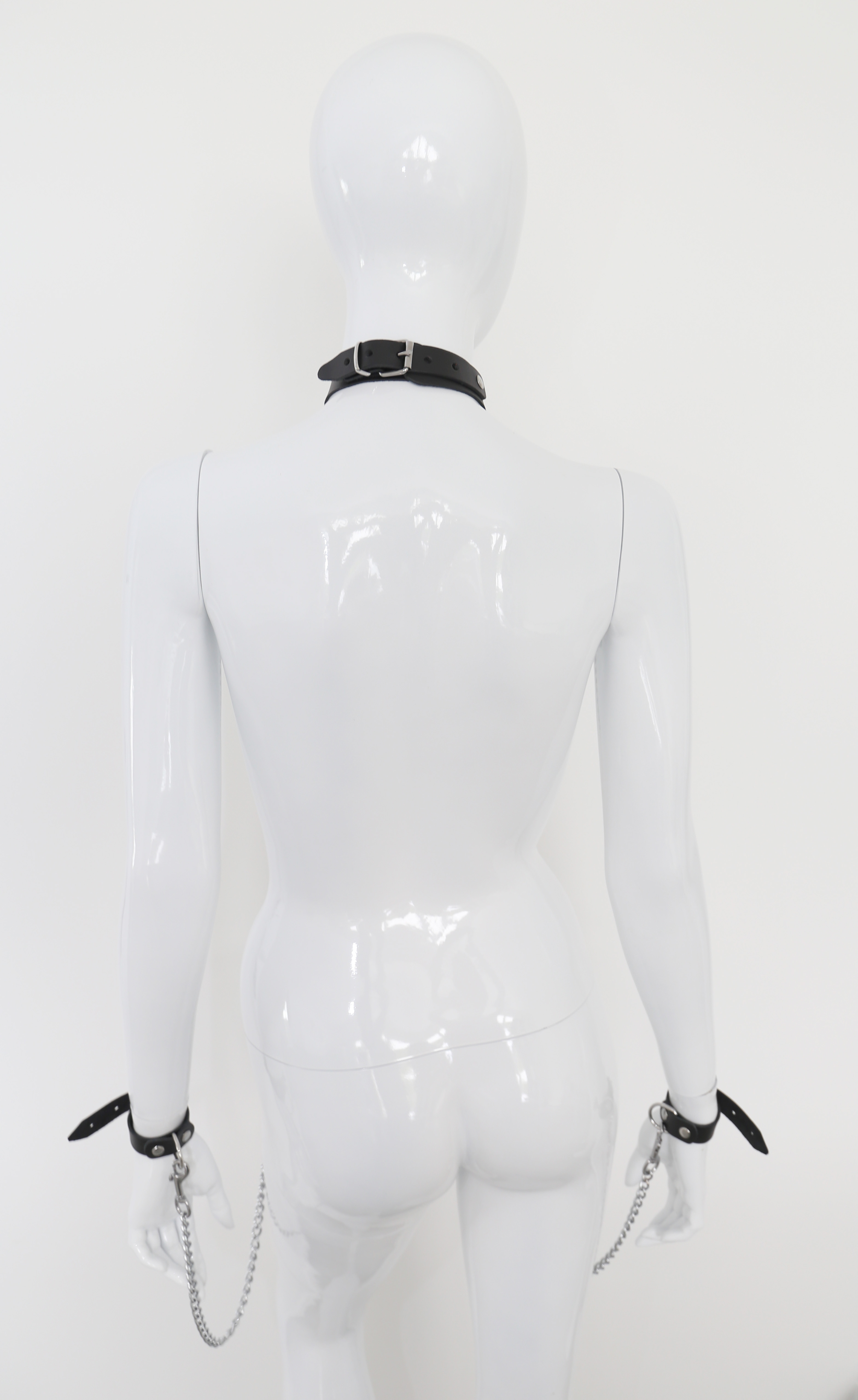 Halsband Handfessel Ketten Set "In Chains"