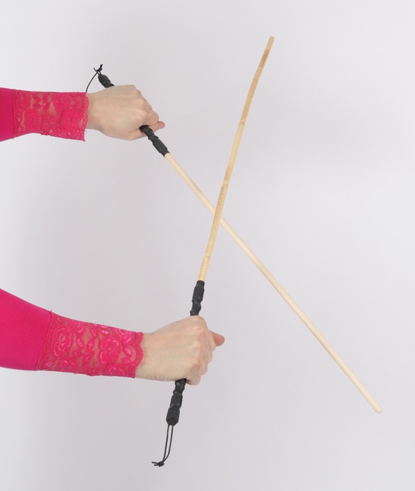 ROHRSTOCK - Expert mit Handgriff -  ungeschält - Griff mit Exklusivwicklung