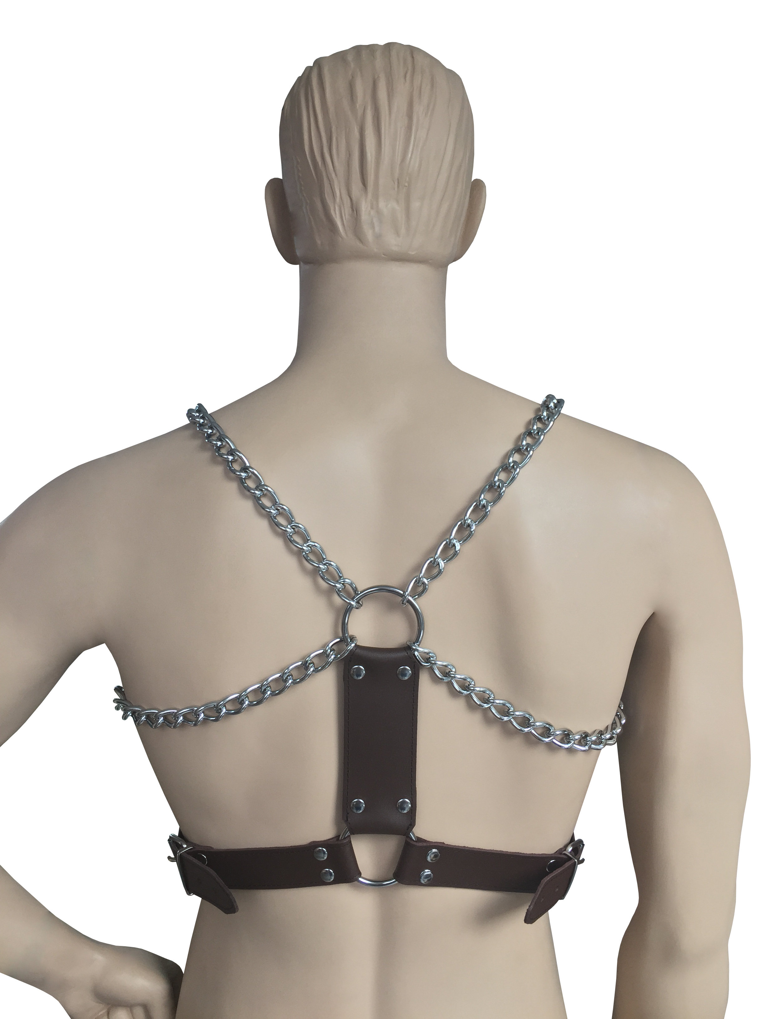 Männerharness mit Handfessel