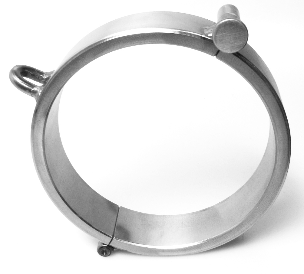 PRANGER METALL - Stahlhalsband gedreht Rändelverschluss