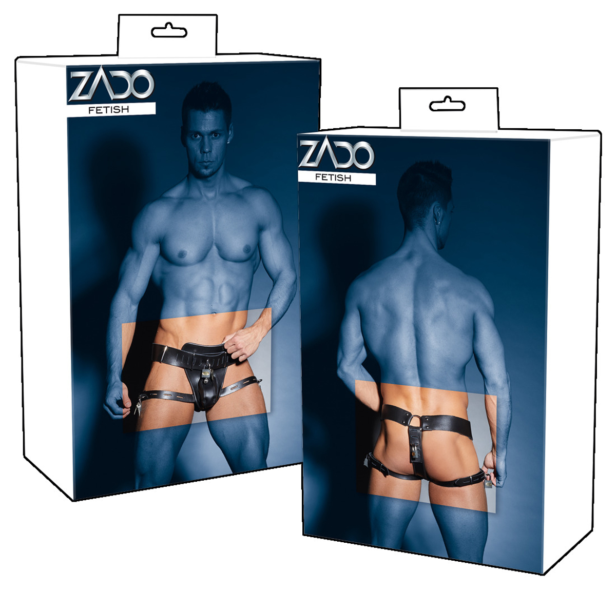 Leder-Keuschheitsstring