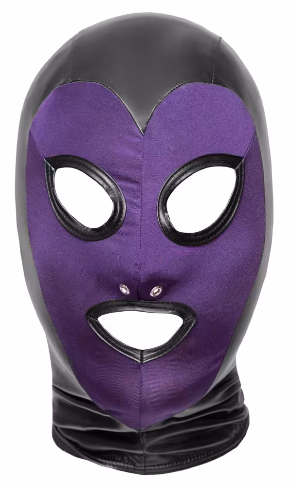 Kopfmaske violett