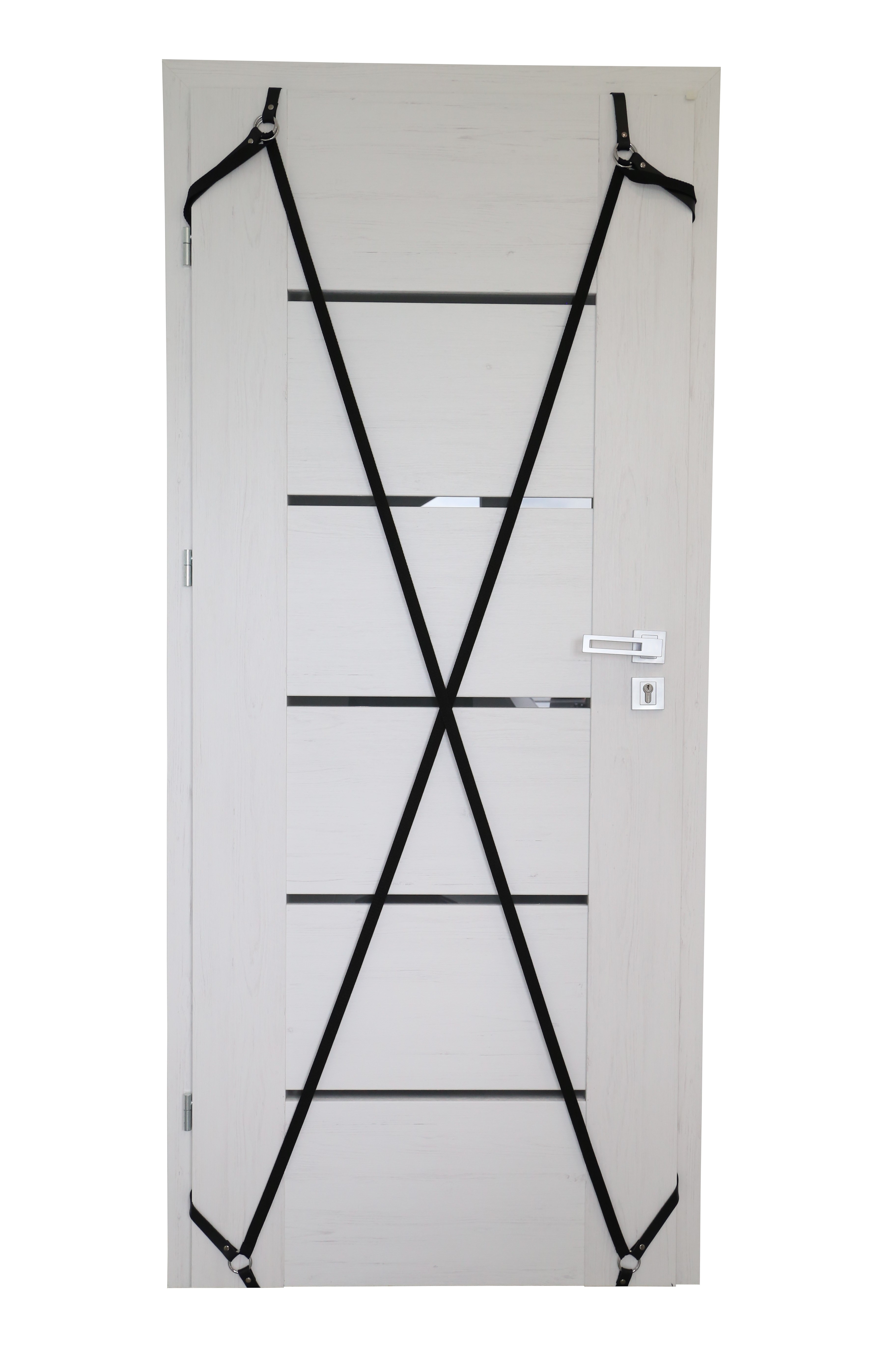 Tür/Bett Fessel Set mit Kreuz