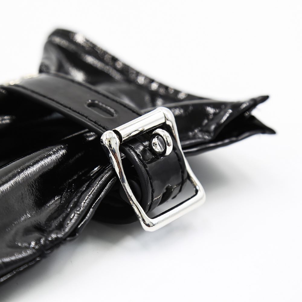 FESSEL - Fesselhandschuhe abschliessbar Lackoptik