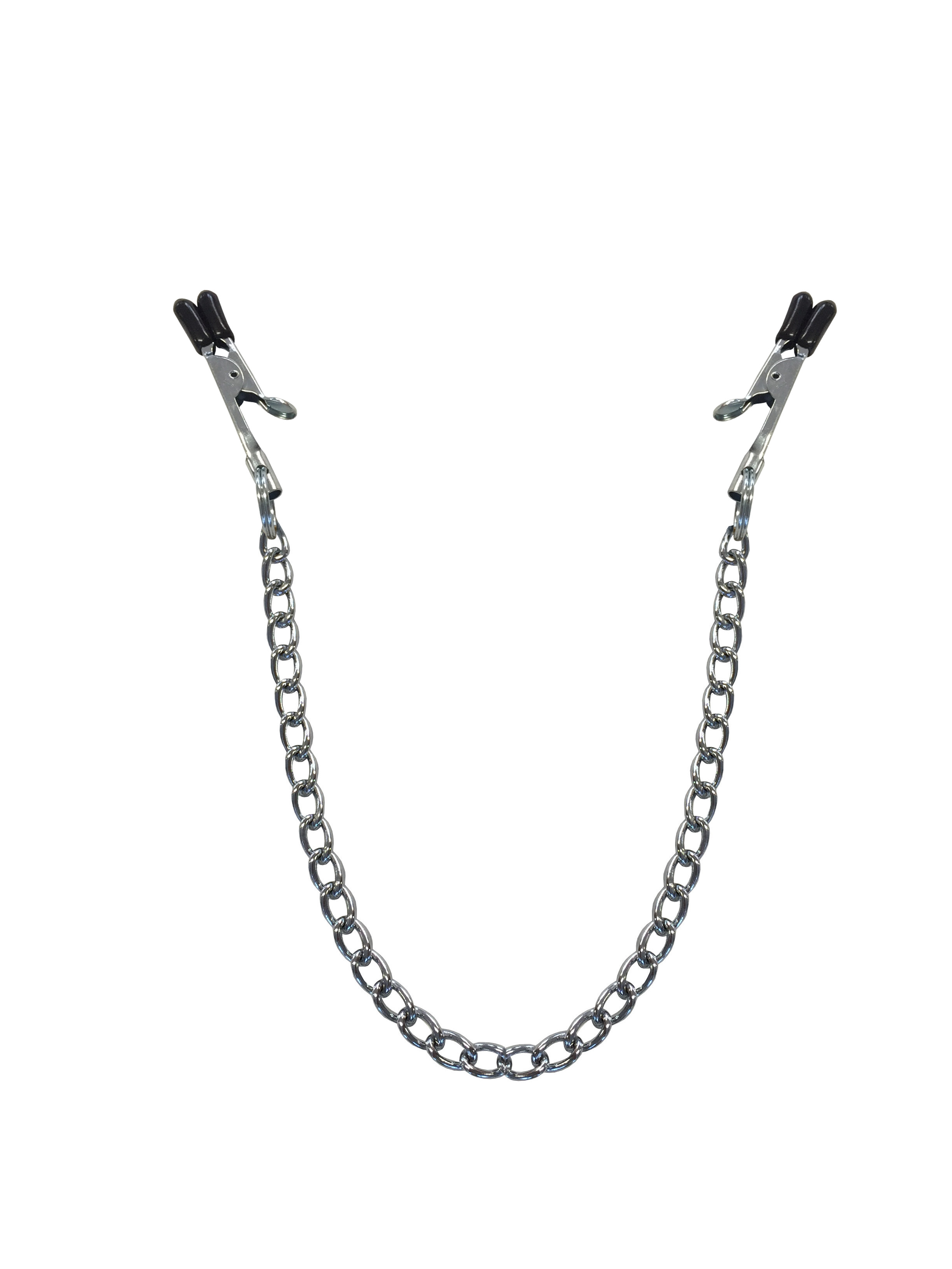 Metall Nippelklammern mit Kette