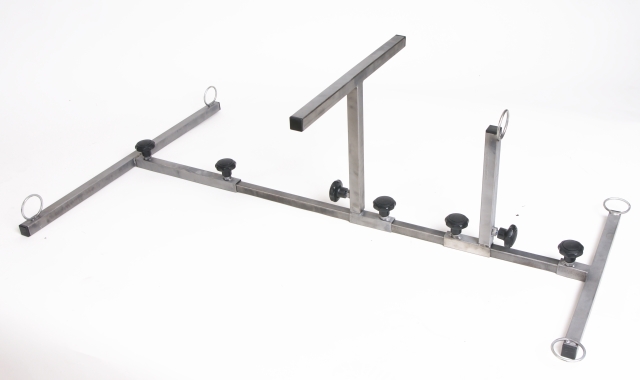 PRANGER METALL - Bodenpranger mit Bauchstütze