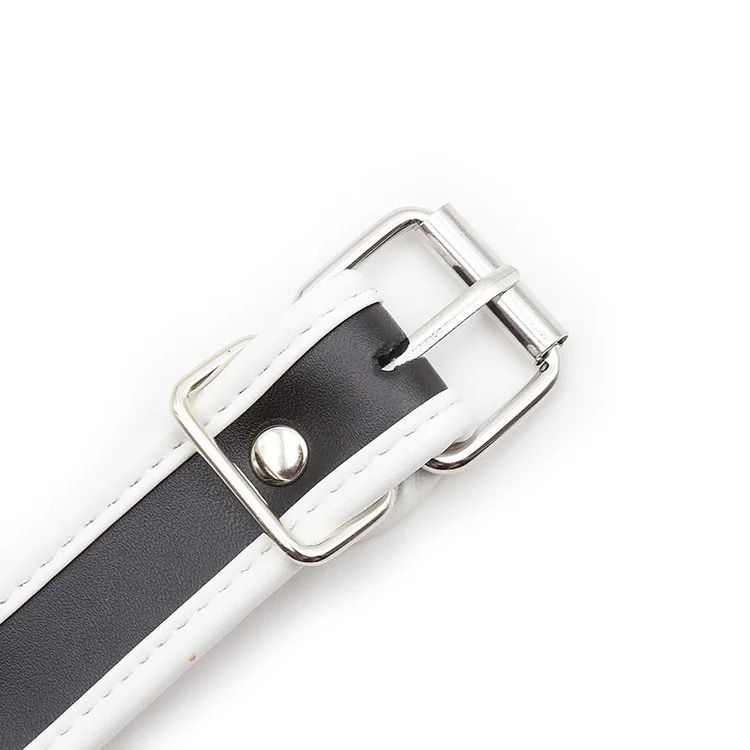 Chocker - Halsband der O in drei Farben nach Wahl - Vegan
