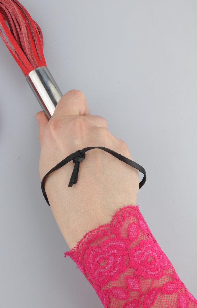 Flogger mit Aluminium Griff