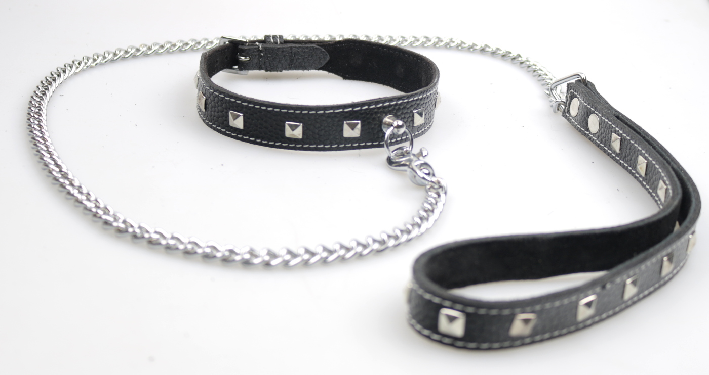 Cat-Set Halsband und Führkette