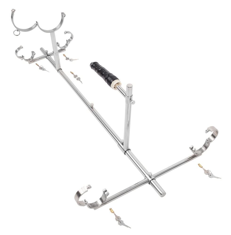 Bodenpranger mit Dildohalter Grösse S/M
