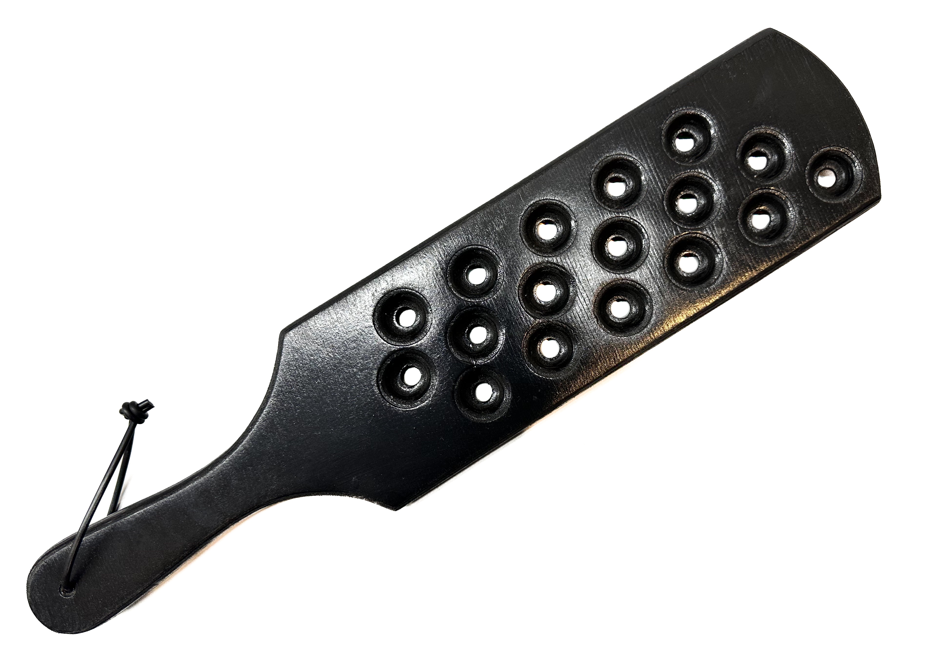 Bestrafungs-Paddle "Dorian" in schwarz