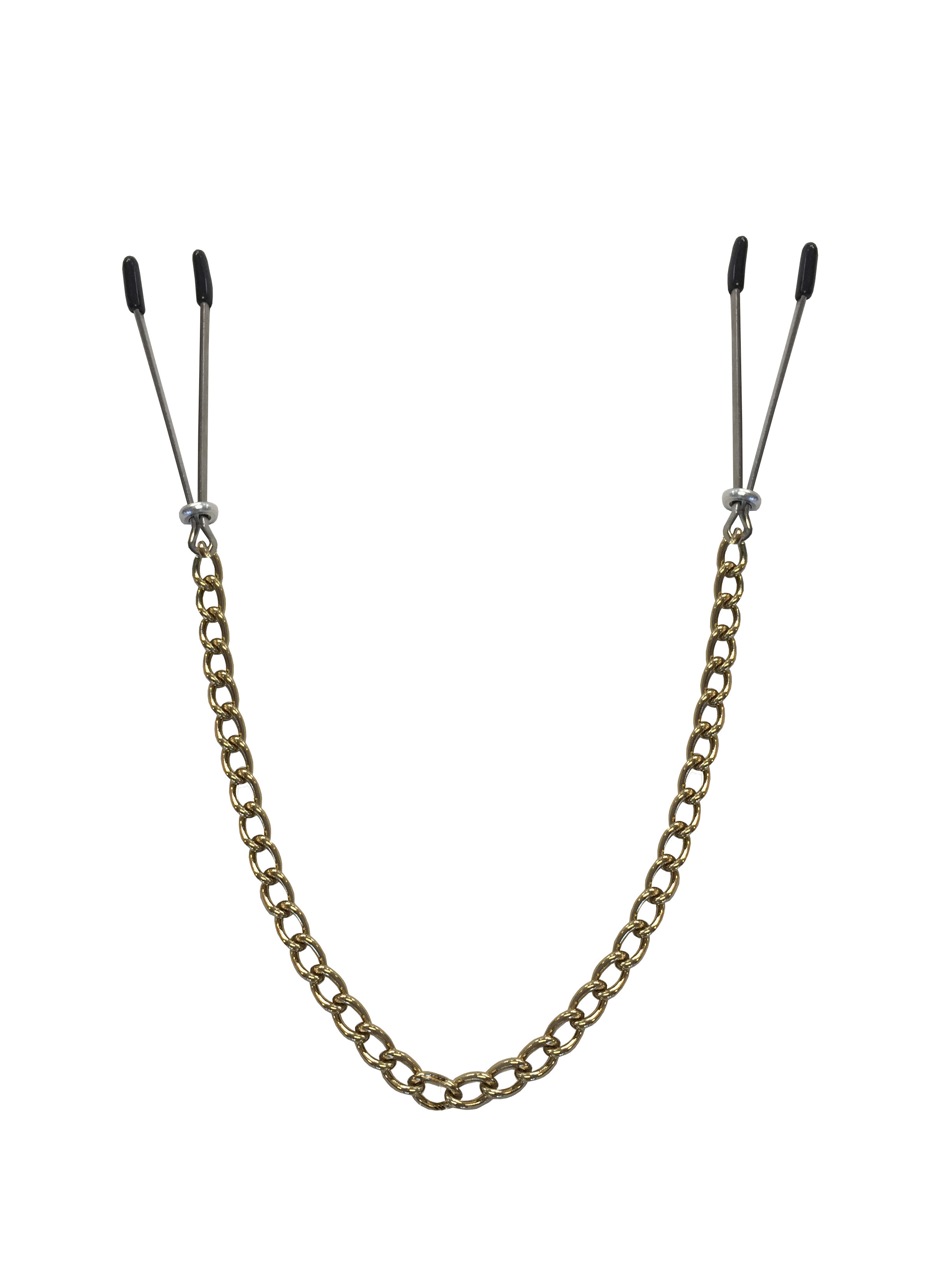 Metall Nippelspangen mit Kette