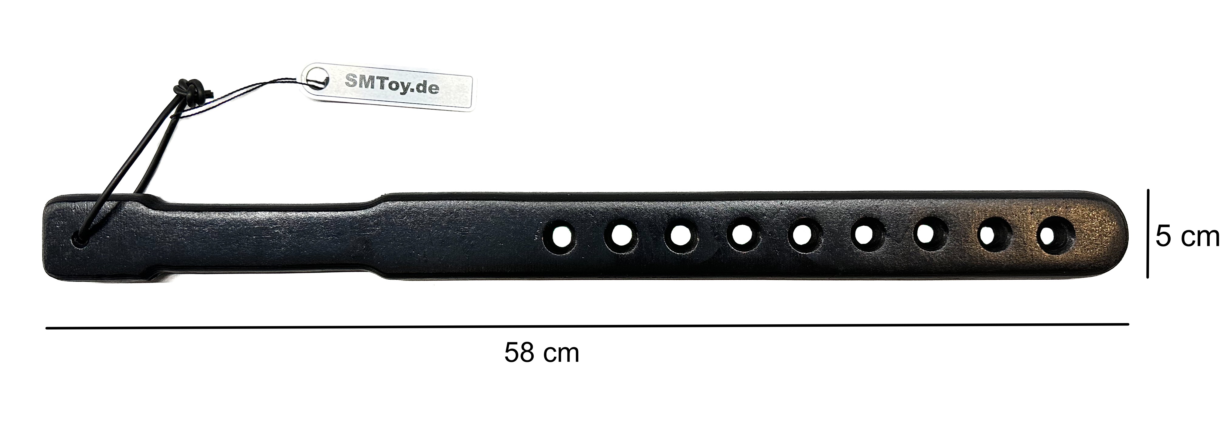 Bestrafungs-Paddle "Ryker" in schwarz