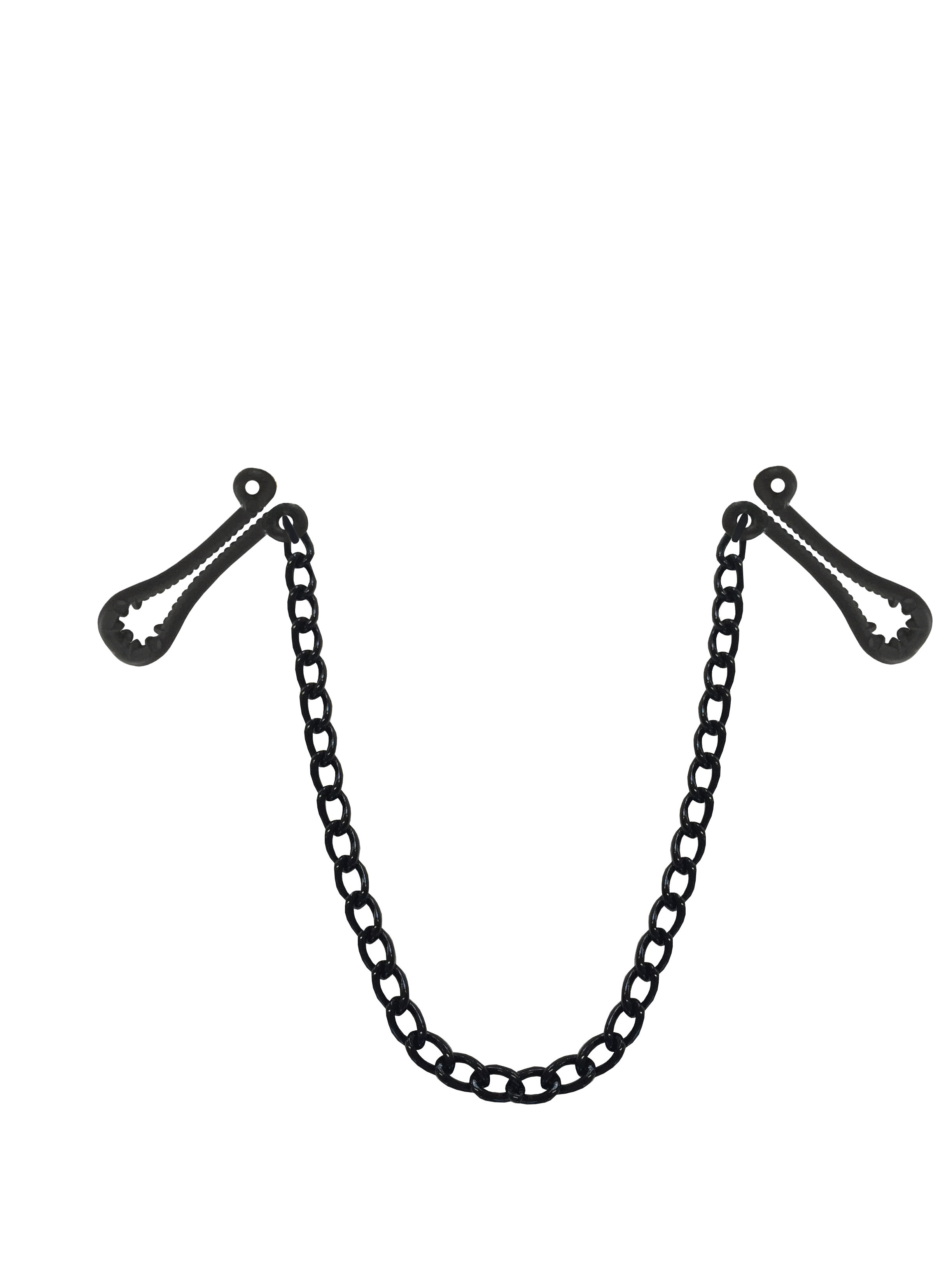 Hartplastikklemmen mit Kette