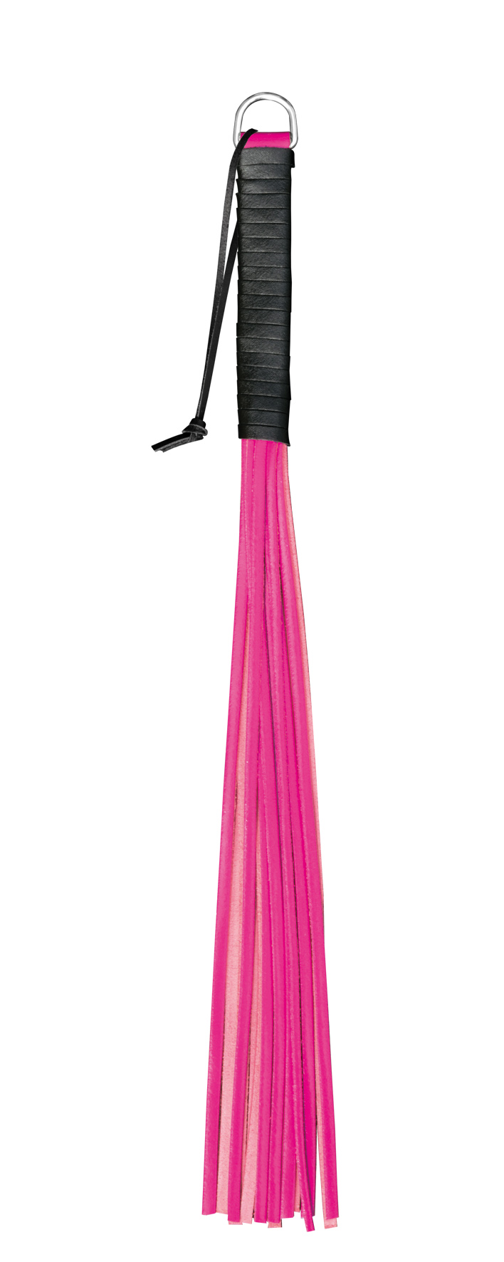 Leder Peitsche Susi pink