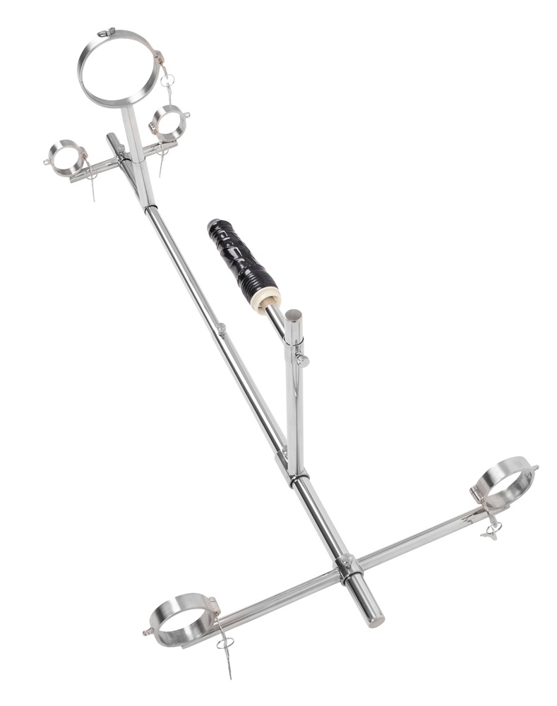 Bodenpranger mit Dildohalter Grösse S/M