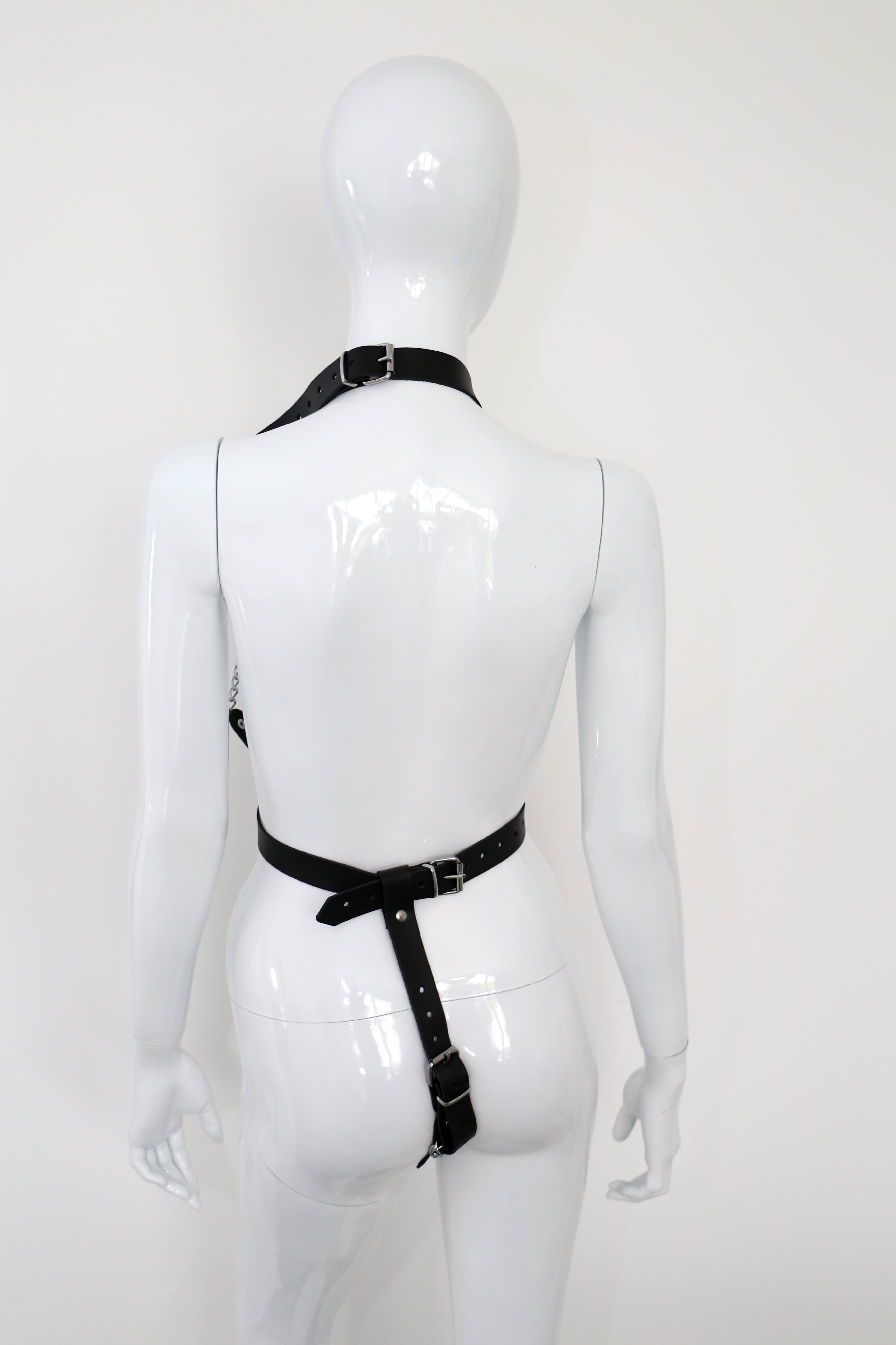 Leder Ketten Body "Amazon"