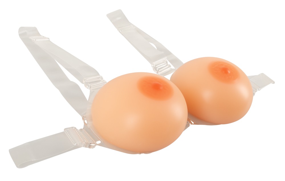 Silikonbrüste mit Halter