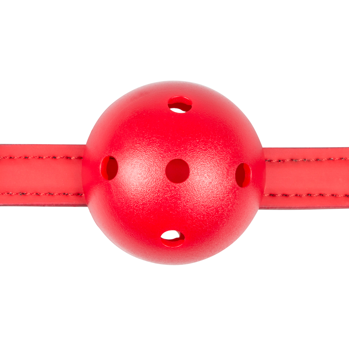 Ballknebel mit PVC-Ball-Rot