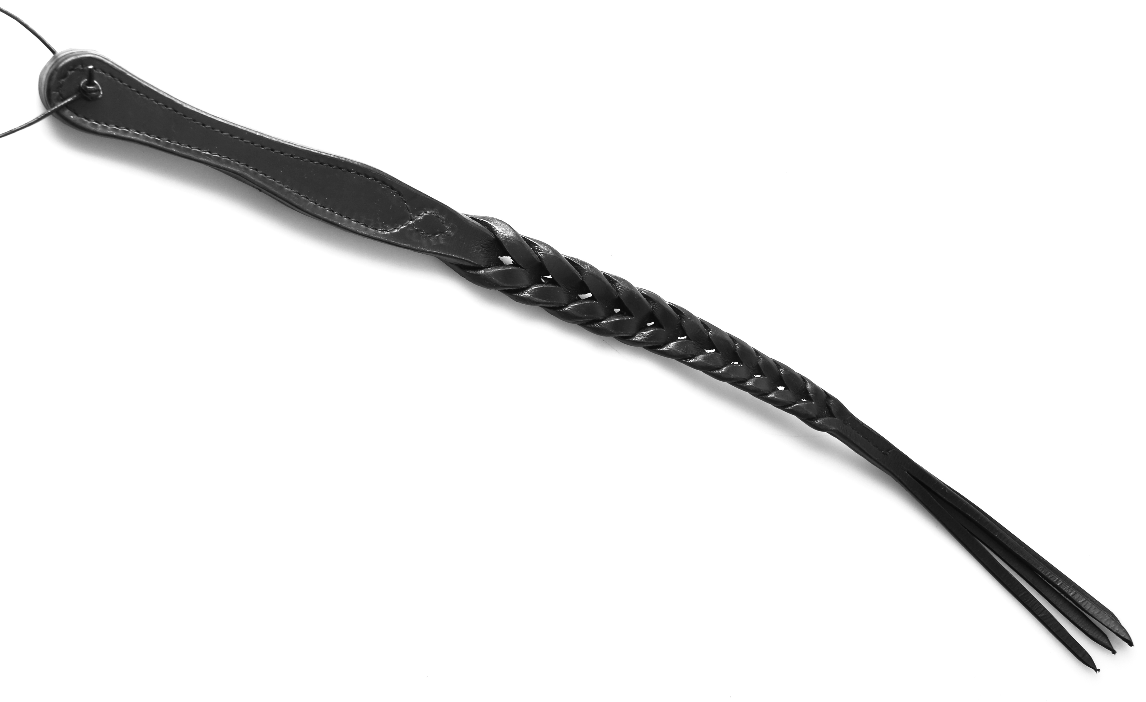 Leder-Paddle in Flechtoptik