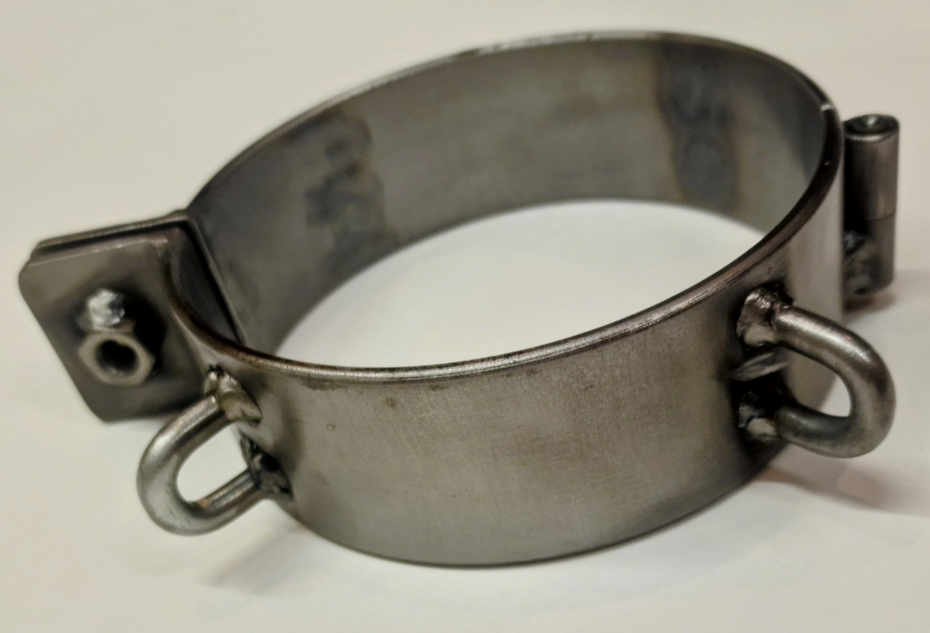 PRANGER METALL - Sklaven Halseisen 4 Oesen