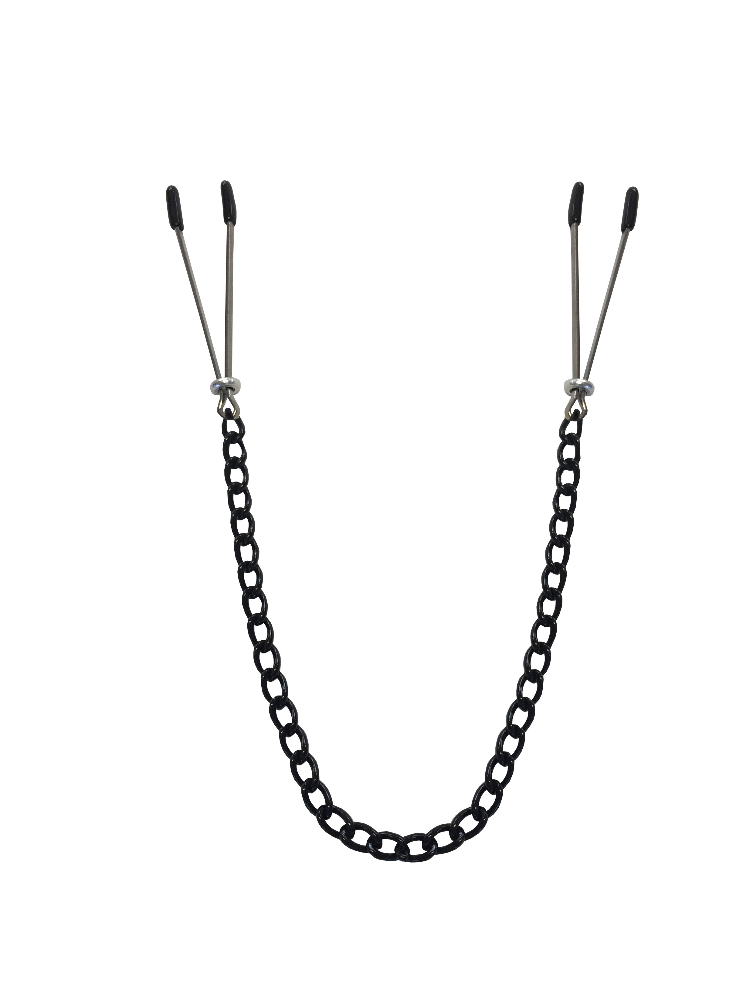 Metall Nippelspangen mit Kette