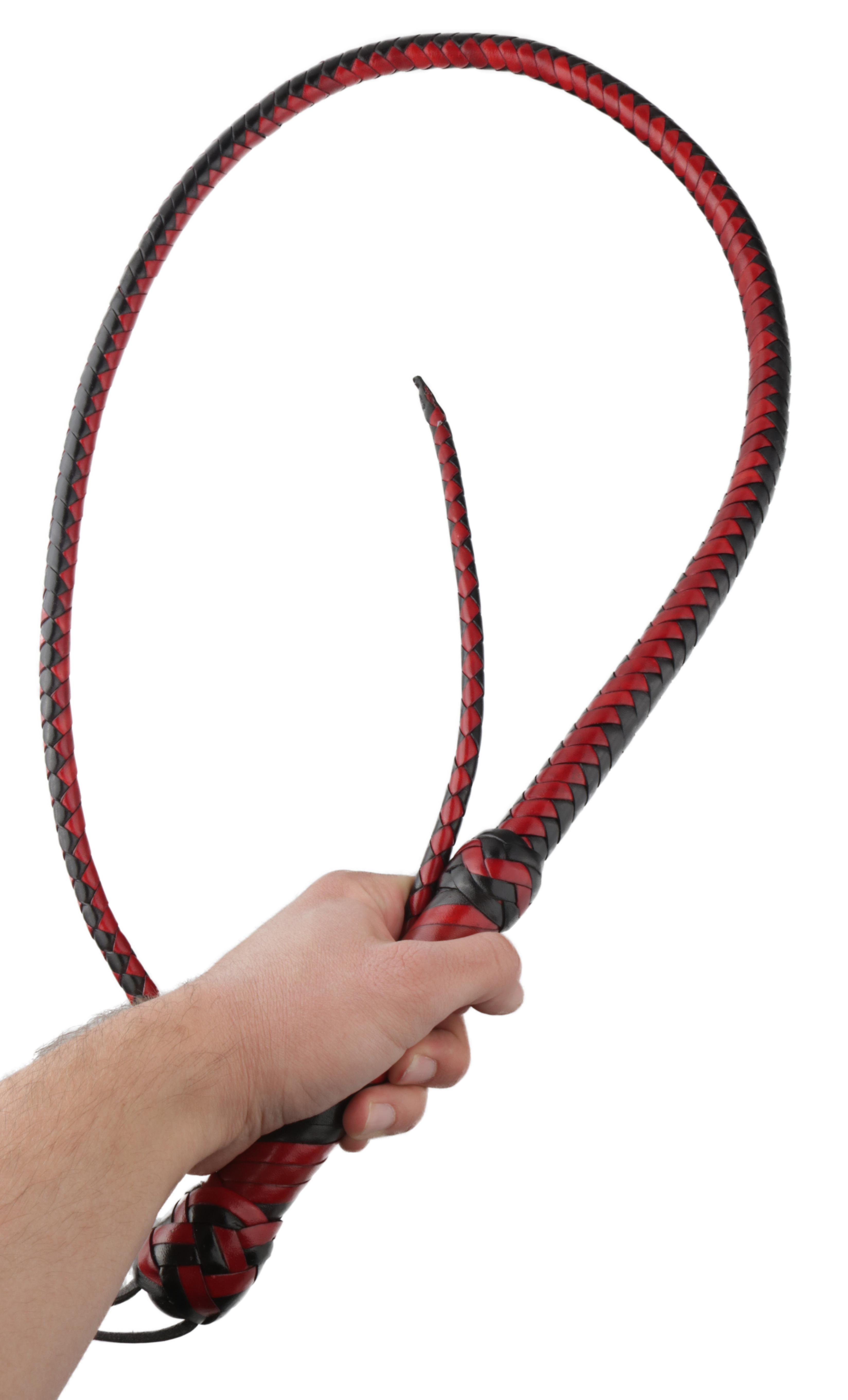 Karabace - 160cm rot/schwarz