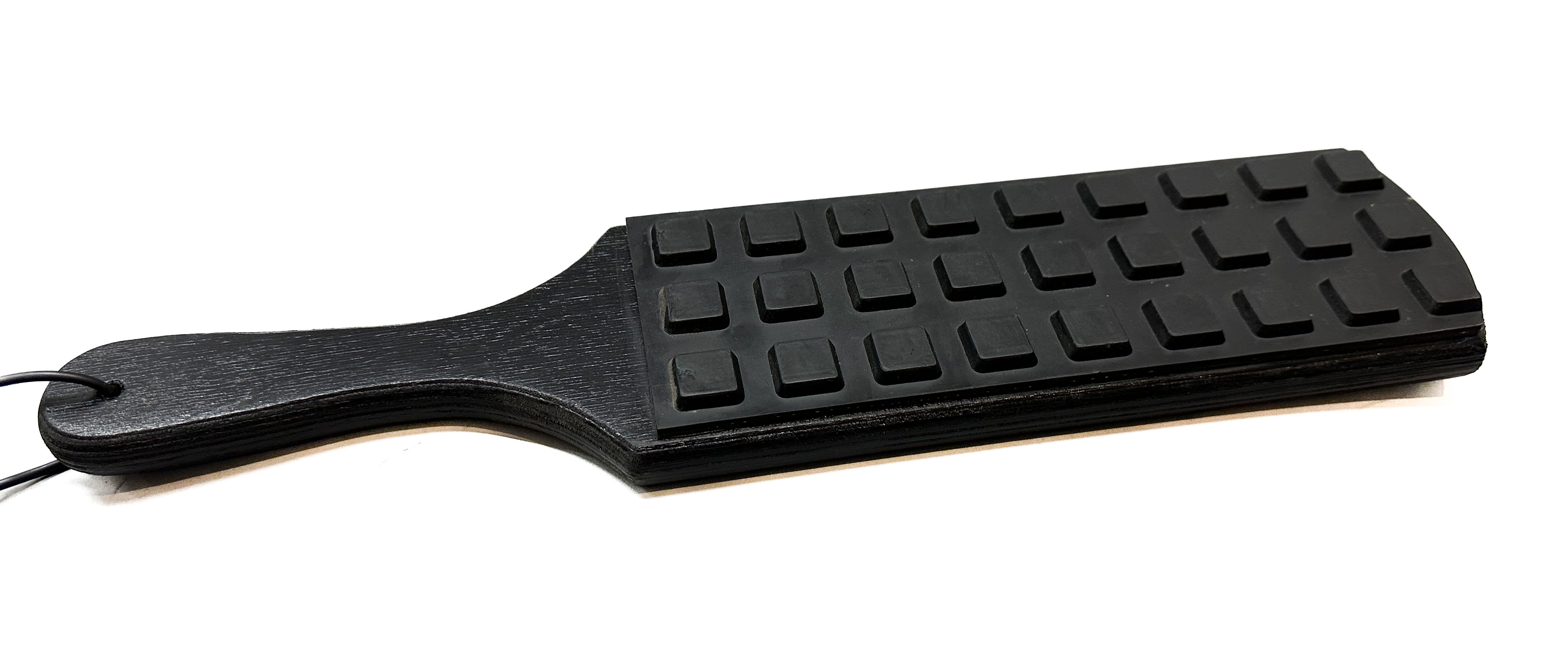 Bestrafungs-Paddle "Crowley" in schwarz