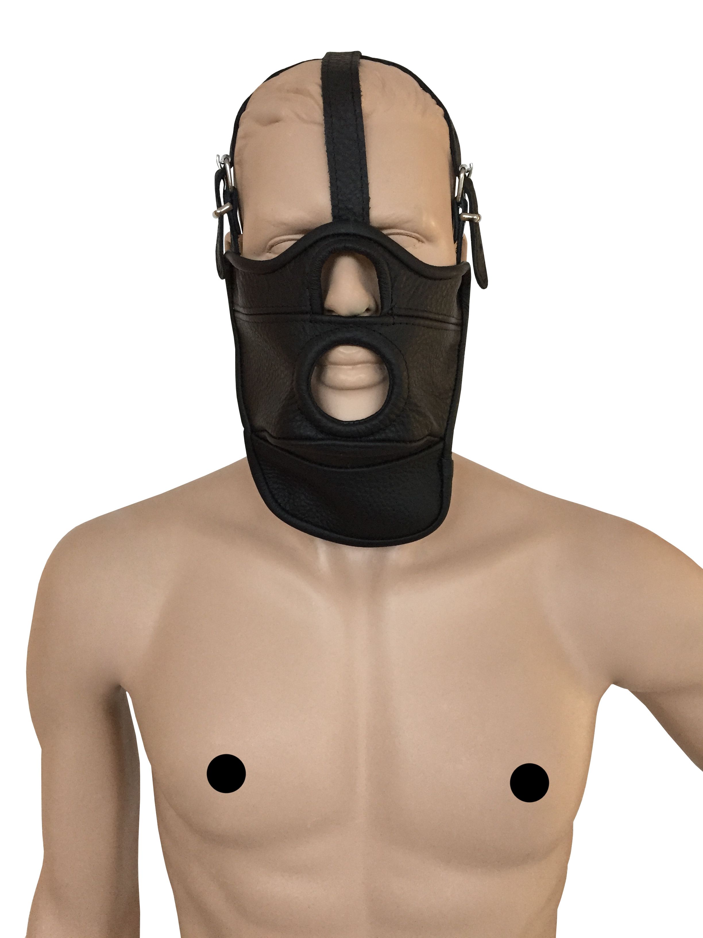 Maske mit Öffnung