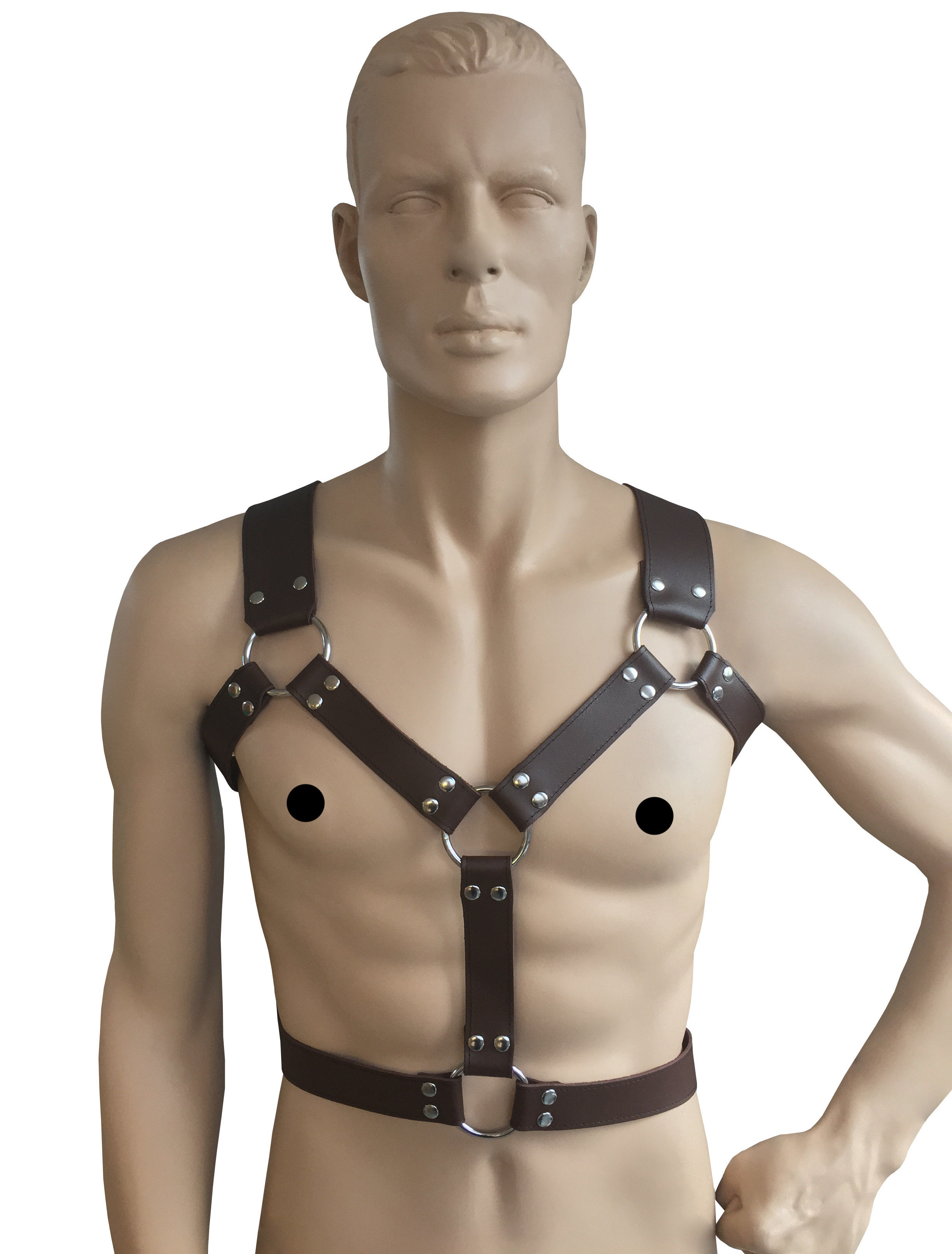 Männerharness mit Handfessel