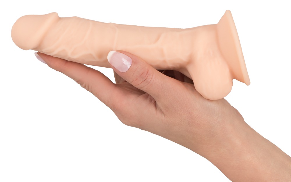 Naturdildo mit Saugfuß