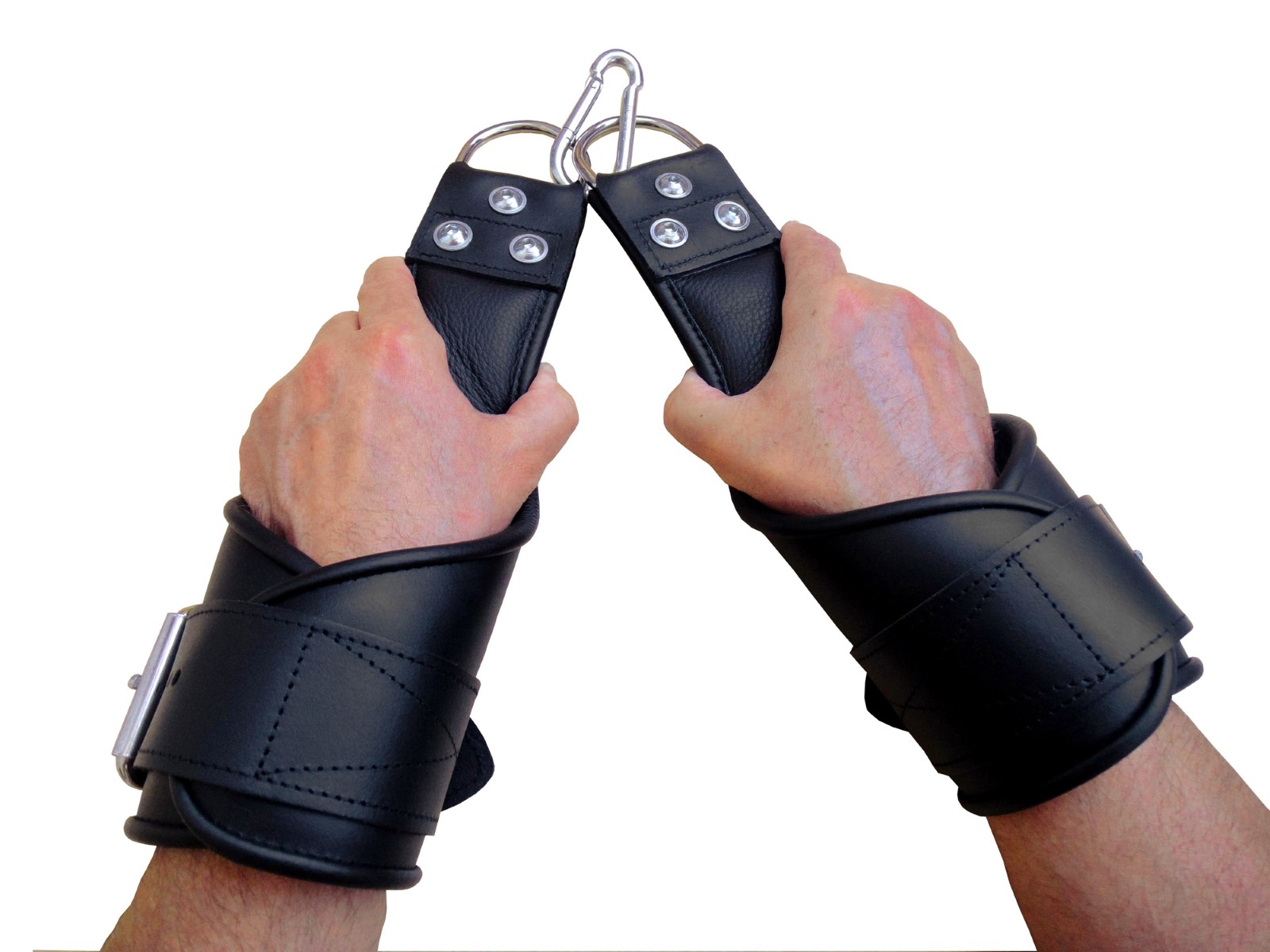 Hand/Fuß Hängefessel aus Leder S/M