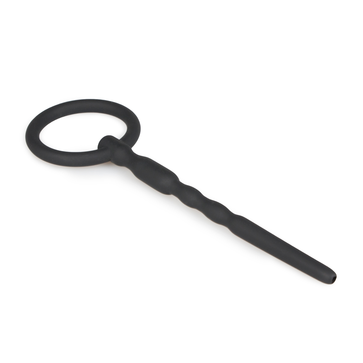 Hohler Silikon Penisplug mit Zugring