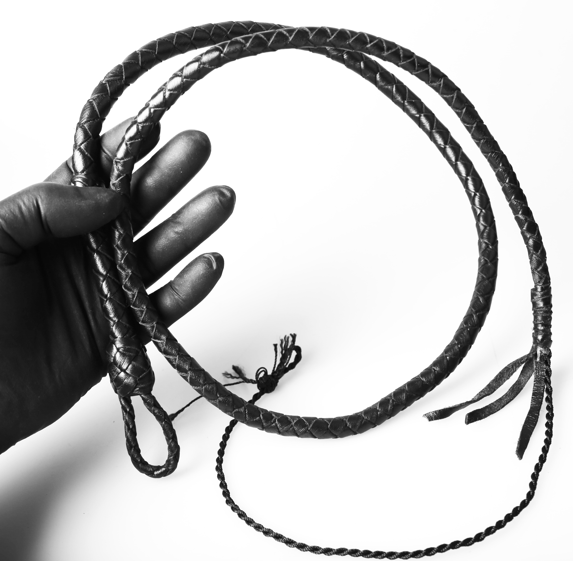 MINI Bullwhip - Miniature Peitschen vom Feinsten in drei Farben