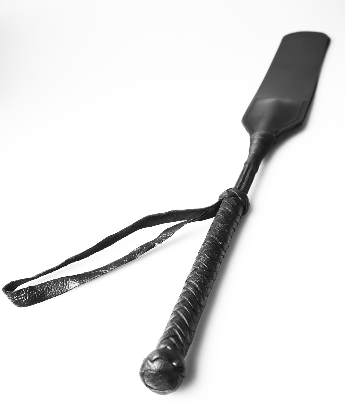 PADDLE - Leder Klatsche 54cm mit Doppelklatsche