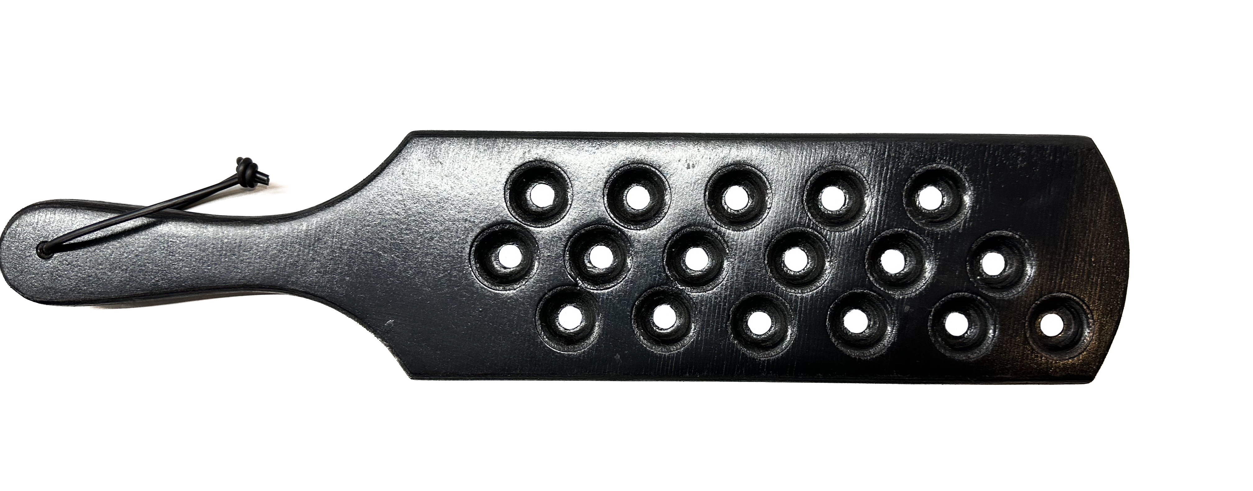 Bestrafungs-Paddle "Dorian" in schwarz