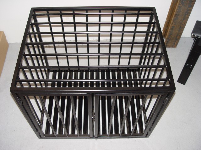 BDSM MöBEL - Schreibtisch-Stahlkäfig